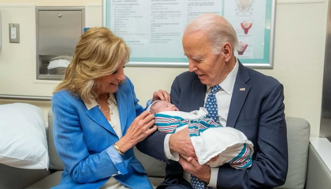 Joe Biden bëhet stërgjysh