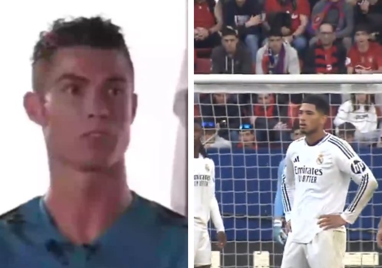 Kjo intervistë e Ronaldos bëhet virale, pasi Bellingham mori të kuq kur shau referin